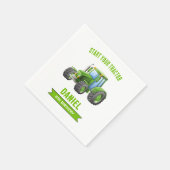 Traktor Birthday Party Serviette (Ecke)