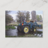 Traktor Creek Clearing Visitenkarte (Rückseite)