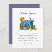 Traktor Dankeskarte (Vorne/Hinten)