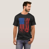 Traktor, der Bauer anzieht Bauer T-Shirt (Vorne ganz)
