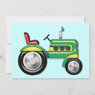 Traktor Einladung