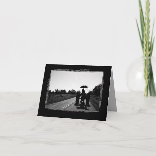 Traktor-Erinnerungen Karte (Vorderseite)