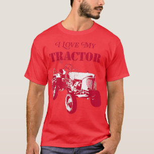 Traktor Fan I Liebe My Tractor Funny Bauer Leben Q T-Shirt
