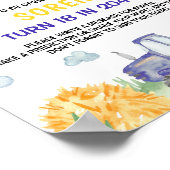 Traktor Farm Birthday Time Kapsel Zeichen Poster (Ecke)