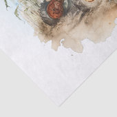 Traktor Farm Sonnenblume Seidenpapier (Detail)
