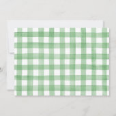 Traktor Foto Geburtstagseinladung | landwirtschaft Einladung (Rückseite)