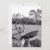 Traktor für Langgras Karte (Vorderseite)