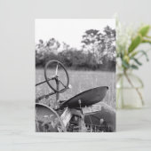 Traktor für Langgras Karte (Stehend Vorderseite)