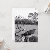 Traktor für Langgras Karte (Vorderseite/Rückseite Beispiel)