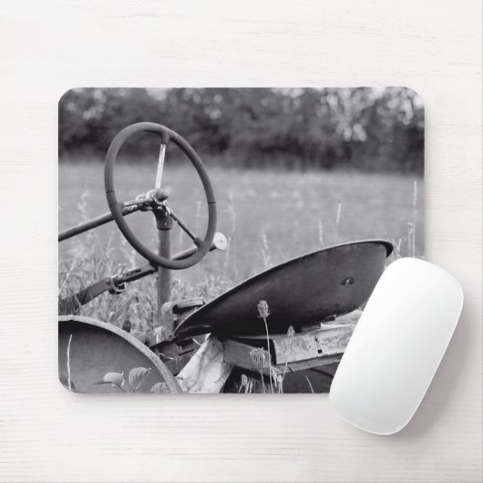 Traktor für Langgras Mousepad (Mit Mouse)