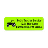 Traktor für personalisierte Postsendungen (Vorne)