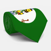 Traktor für Weihnachten Krawatte (Gerollt)