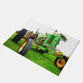 Traktor-Fußmatte Fußmatte (Schrägansicht)