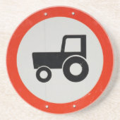 Traktor Getränkeuntersetzer (Vorne)