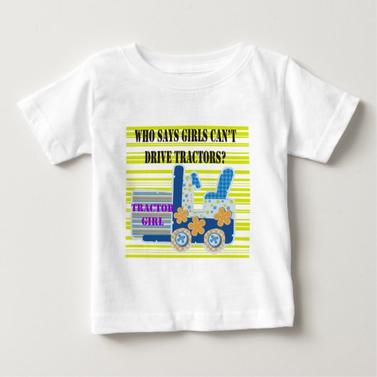 Traktor Girl Tshirts und Geschenke (Vorderseite)