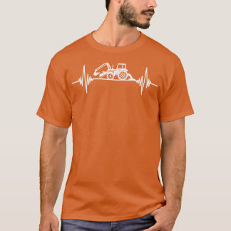 Traktor Heartbeat Bauer T-Shirt