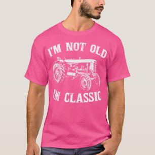Traktor ich bin nicht alt ich bin Landwirt Lustige T-Shirt