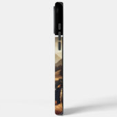 Traktor im Bergtal Case-Mate iPhone Hülle (Rückseite / Links)