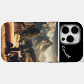 Traktor im Bergtal Case-Mate iPhone Hülle (Rückseite (Horizontal))