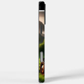 Traktor im Bergtal Case-Mate iPhone Hülle (Rückseite / Rechts)