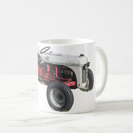 Traktor Kaffeetasse (VorderseiteRechts)