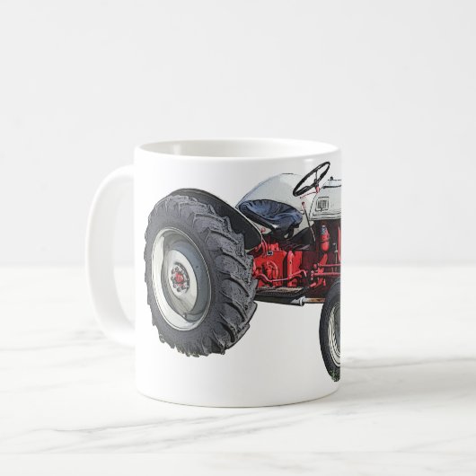 Traktor Kaffeetasse (Vorderseite Links)