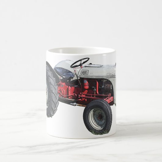 Traktor Kaffeetasse (Mittel)