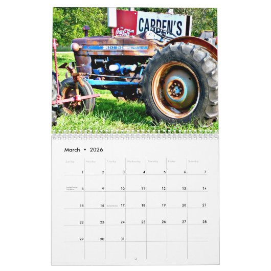 Traktor-Kalender 2019 Kalender (Mär 2026)