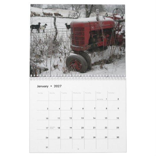 Traktor-Kalender: Klassische Traktoren (2013) Kalender (Jan 2027)