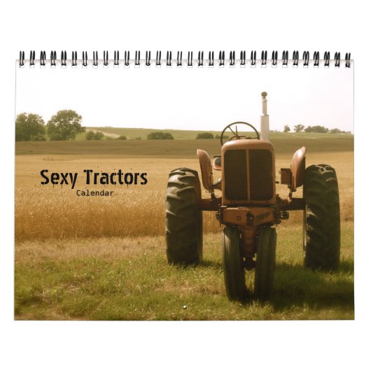 Traktor-Kalender: Sexy Traktor-Kalender--irgendein Kalender (Titelbild)
