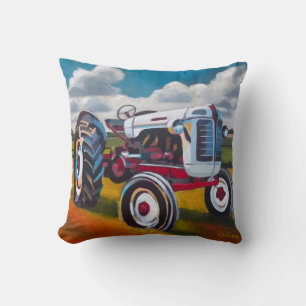 Traktor-Malerei - Geschenk für Traktor-Enthusiaste Kissen