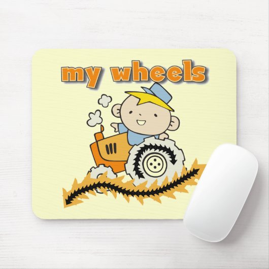 Traktor meine Rad-T-Shirts und Geschenke Mousepad (Mit Mouse)