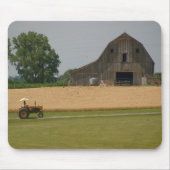 Traktor Mousepad: Traktor und Scheune Mousepad (Vorne)