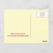 Traktor Noah Postkarte (Rückseite)