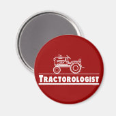 Traktor Ologist RED Magnet (Vorderseite/Rückseite)