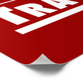 Traktor Ologist RED Poster (Ecke)