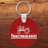 Traktor Ologist RED Schlüsselanhänger (Vorderseite)