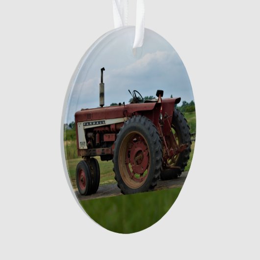 Traktor Ornament (Vorderseite)