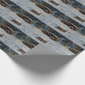 Traktor-Packpapier Geschenkpapier (Ecke)