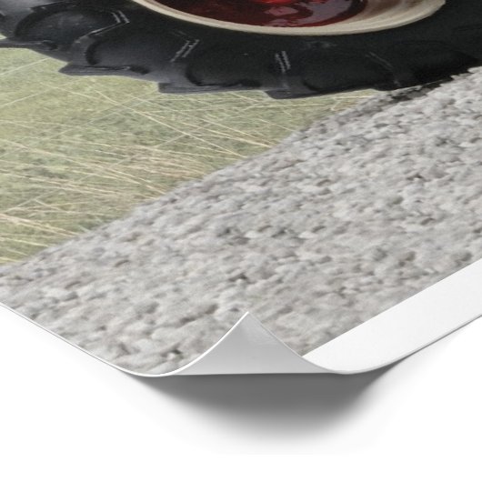 Traktor-Poster Poster (Ecke)