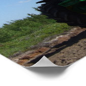 Traktor-Poster Poster (Ecke)