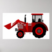 Traktor-Poster Poster (Vorne)