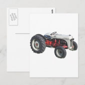 Traktor Postkarte (Vorne/Hinten)