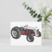 Traktor Postkarte (Stehend Vorderseite)