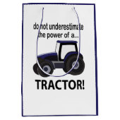 Traktor, Power Mittlere Geschenktüte (Vorderseite)