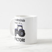 Traktor Power Traktor Kaffeetasse (Vorderseite Links)