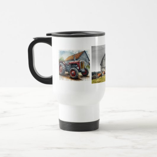 Traktor Reisebecher (Links)