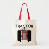 TRAKTOR rote T - Shirts und Geschenke Tragetasche (Vorne)