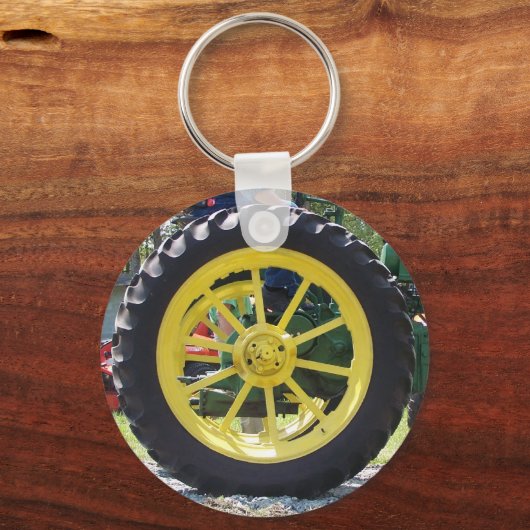 Traktor Schlüsselanhänger (Vorderseite)