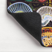 Traktor-Sitze an der Traktor-Show Mousepad (Ecke)